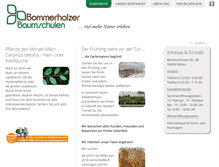 Tablet Screenshot of bommerholzer-baumschulen.de